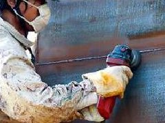 钢结构防腐打磨现场案例